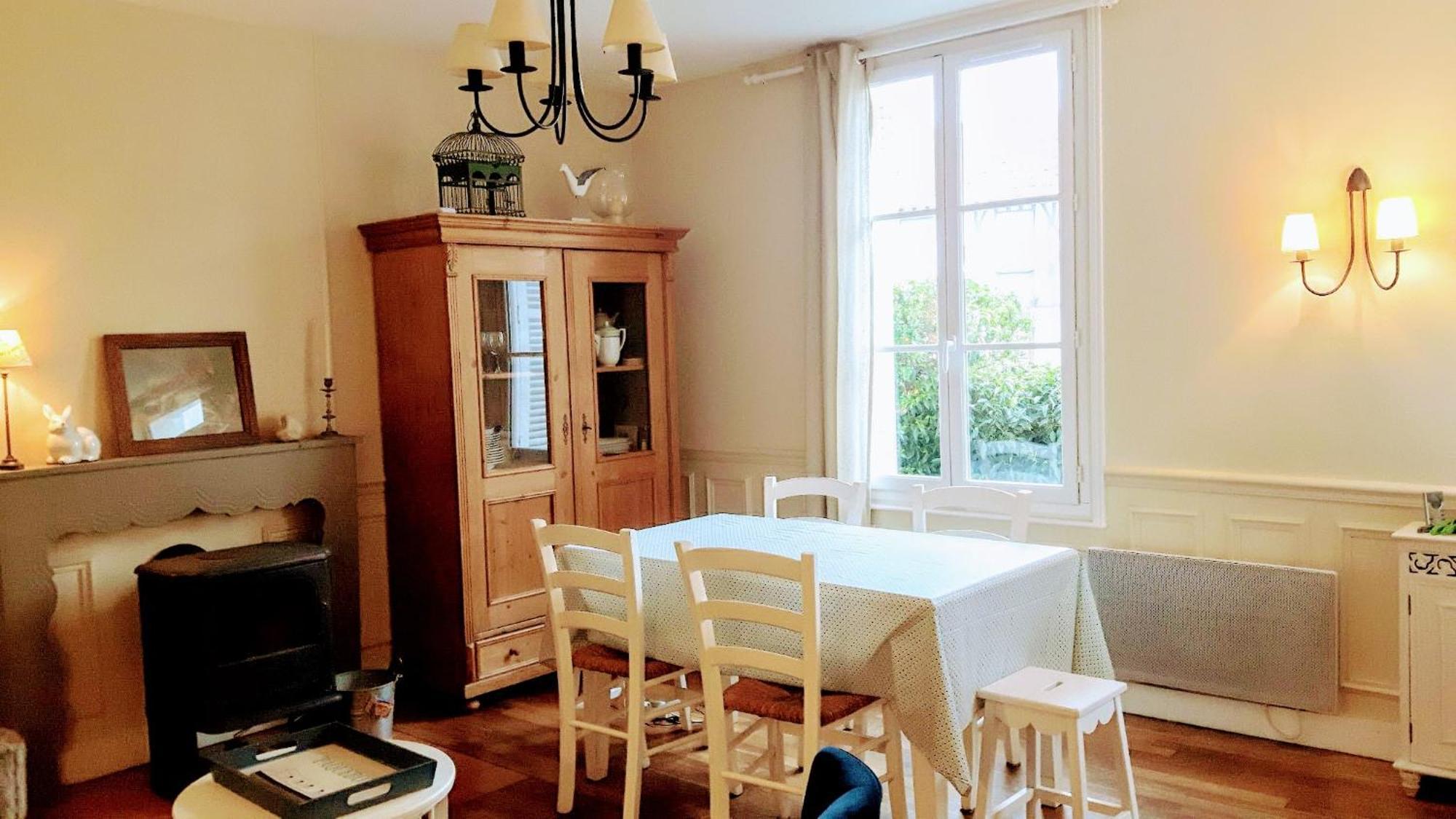 Le Cottage De La Plage - 2Ch, 2 Sdb - Terrasse - Deco De Charme - 500M Plage Кабур Экстерьер фото